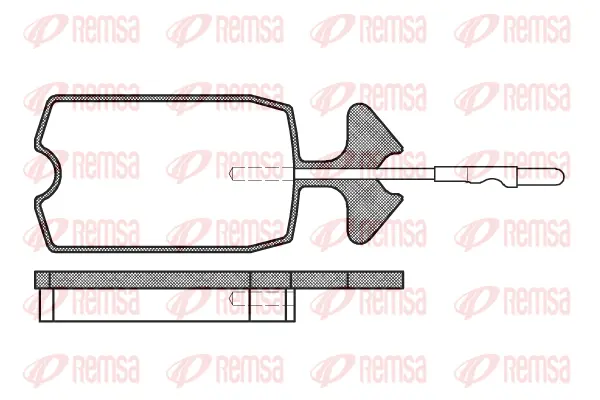 Brake Pad Set, disc brake (0034 04)