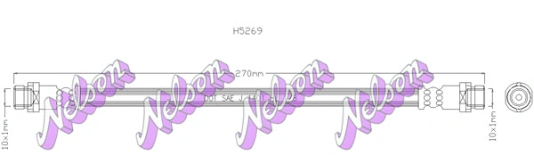 Brake Hose (H5269)