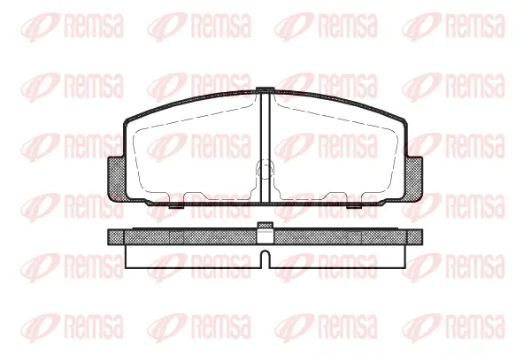 Brake Pad Set, disc brake (0179 30)