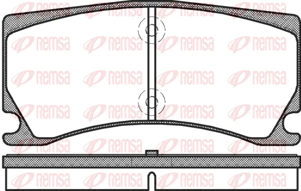 Brake Pad Set, disc brake (1378 00)
