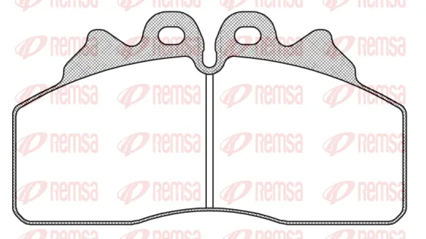 Brake Pad Set, disc brake (JCA1399.00)