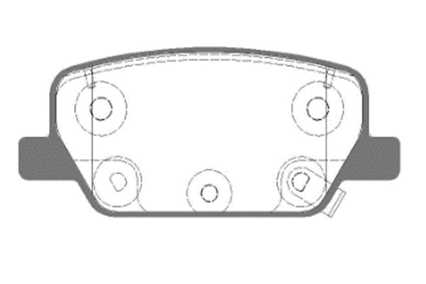 Brake Pad Set, disc brake (1911 02)