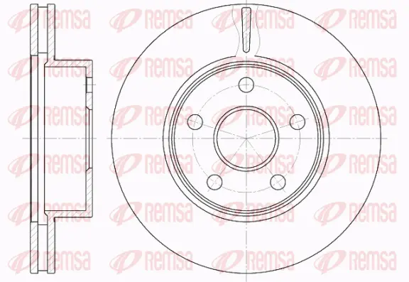 Brake Disc (61967 10)