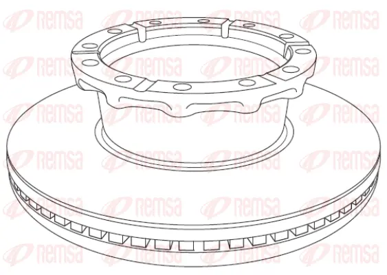 Brake Disc (NCA1240.20)