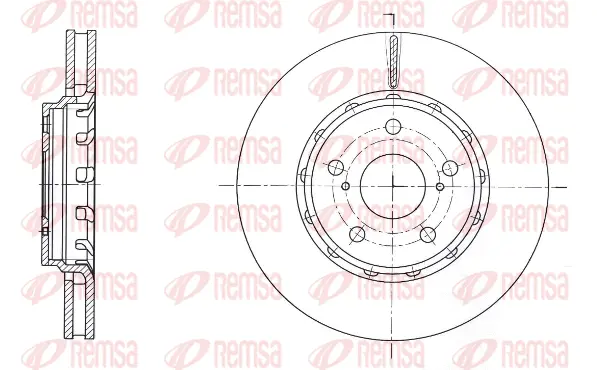 Brake Disc (61593 10)
