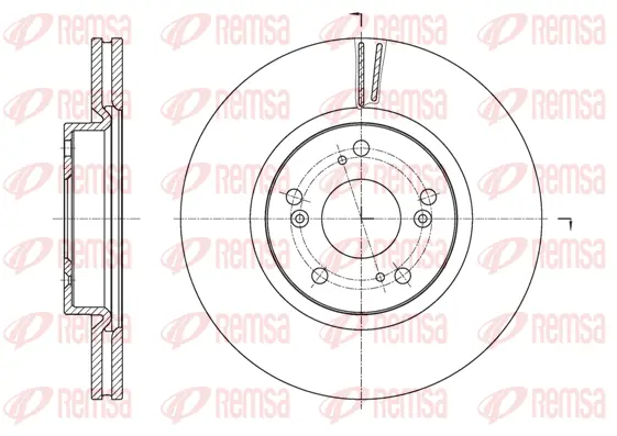 Brake Disc (61653 10)
