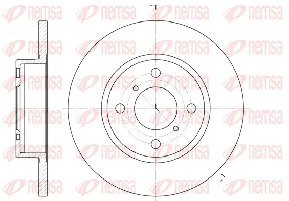 Brake Disc (6621 00)