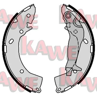 Brake Shoe Set (08670)