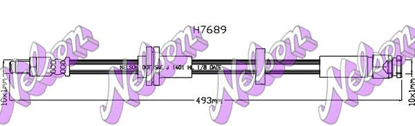 Brake Hose (H7689)
