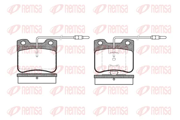 Brake Pad Set, disc brake (0247 04)