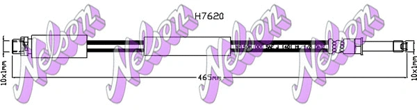Brake Hose (H7620)