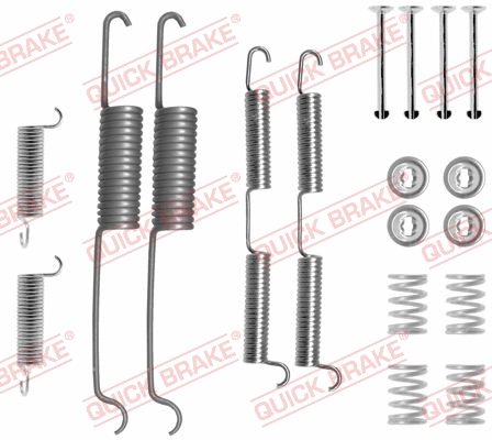 Accessory Kit, brake shoes (105-0687)