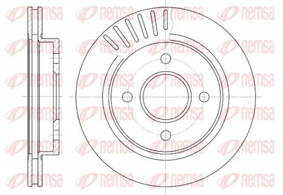 Brake Disc (6160 10)