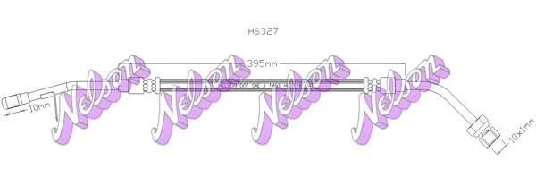 Brake Hose (H6327)