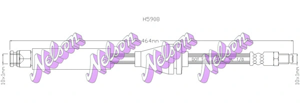 Brake Hose (H5908)