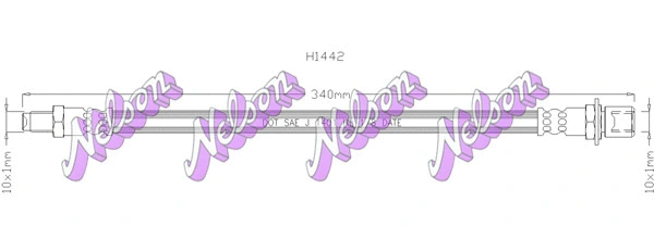 Brake Hose (H1442)