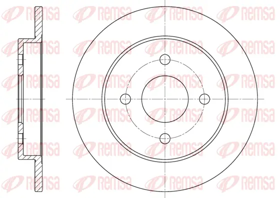 Brake Disc (61928 00)