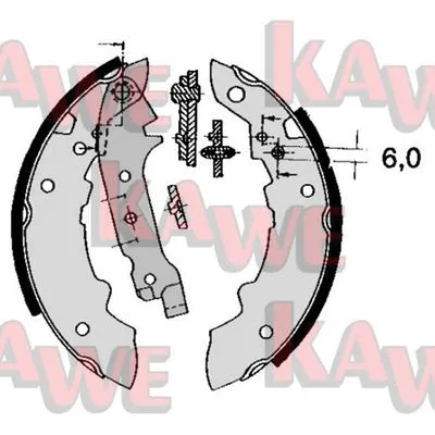 Brake Shoe Set (04470)