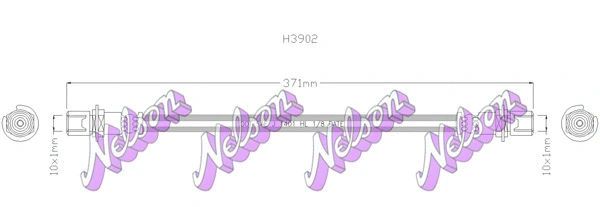 Brake Hose (H3902)