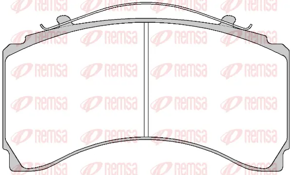 Brake Pad Set, disc brake (JCA1479.00)