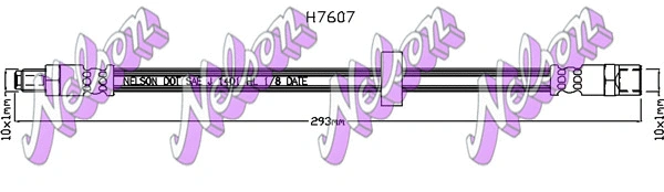 Brake Hose (H7607)