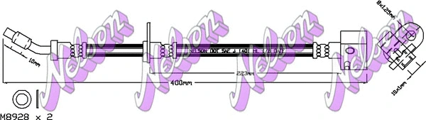 Brake Hose (H3975Q)