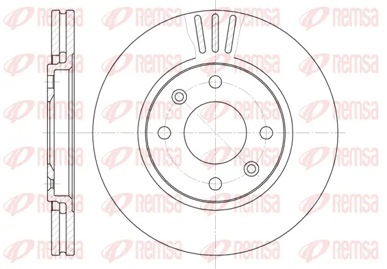 Brake Disc (6449 10)