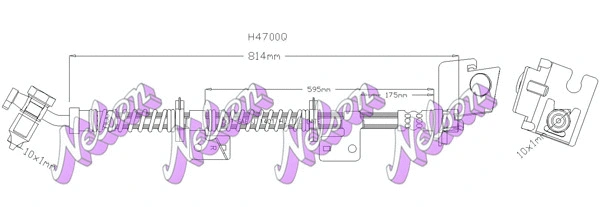 Brake Hose (H4700Q)
