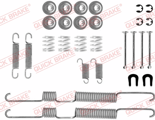 Accessory Kit, brake shoes (105-0730)