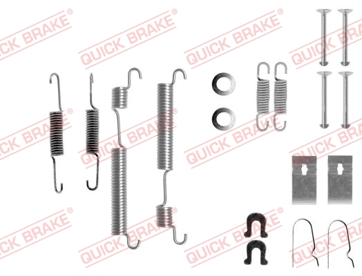 Accessory Kit, brake shoes (105-0653)