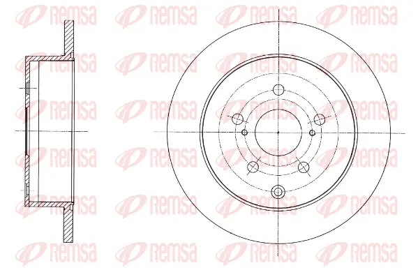 Brake Disc (61592 00)