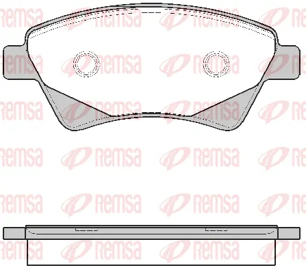 Brake Pad Set, disc brake (0976 20)