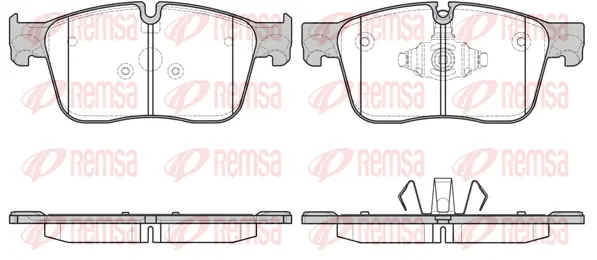 Brake Pad Set, disc brake (1683 00)