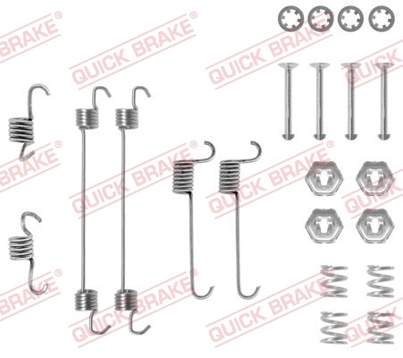 Accessory Kit, brake shoes (105-0650)