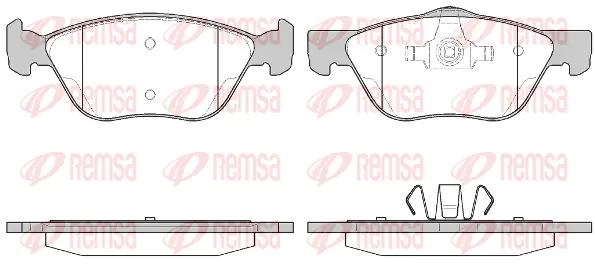 Brake Pad Set, disc brake (0589 20)
