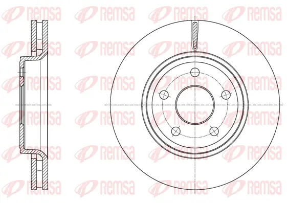 Brake Disc (61668 10)