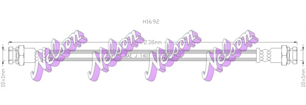 Brake Hose (H1692)