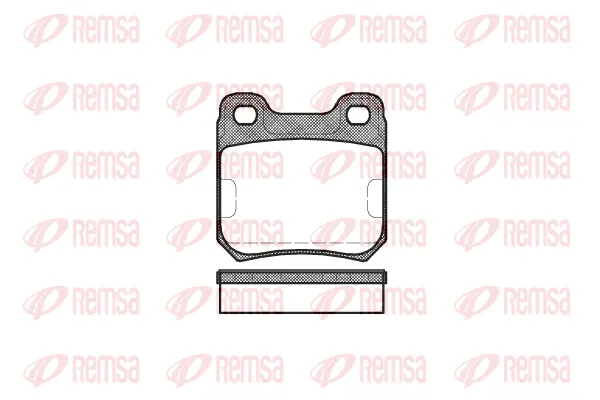 Brake Pad Set, disc brake (0239 10)