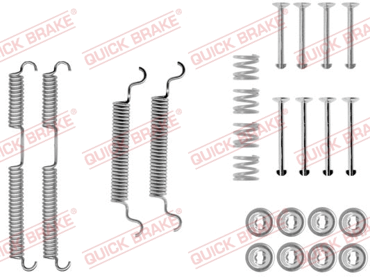 Accessory Kit, brake shoes (105-0513)