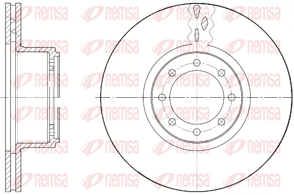 Brake Disc (61673 10)