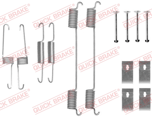 Accessory Kit, brake shoes (105-0859)