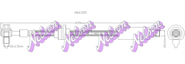 Brake Hose (H6632Q)