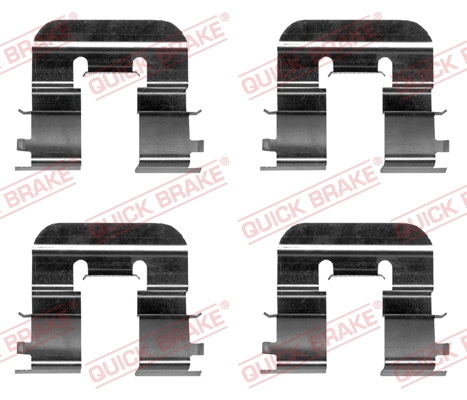 Accessory Kit, disc brake pad (109-0024)