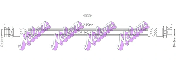 Brake Hose (H5354)