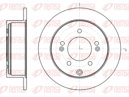 Brake Disc (61401 00)