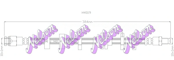 Brake Hose (H4019)