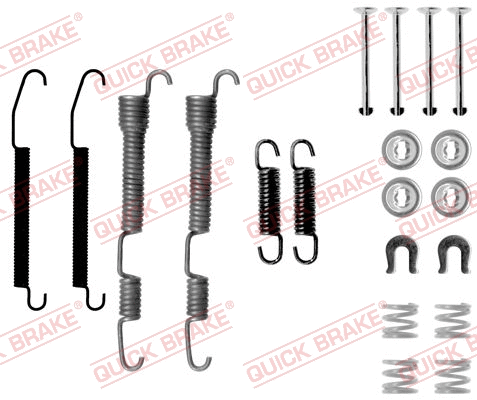 Accessory Kit, brake shoes (105-0761)