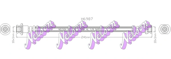Brake Hose (H6987)