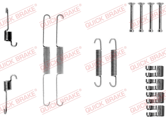 Accessory Kit, brake shoes (105-0763)