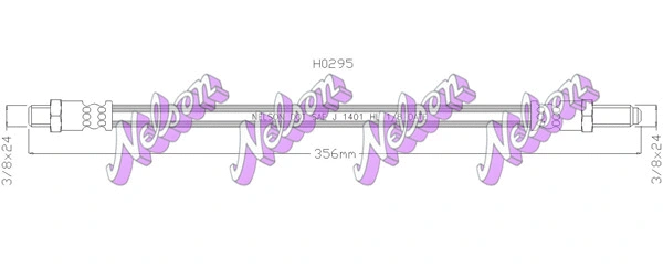 Brake Hose (H0295)